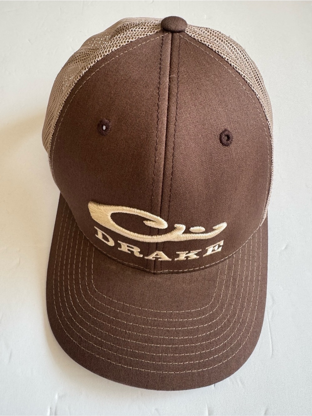 Drake Brown Mesh-Back Trucker Hat